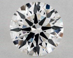 Lab-Created 2.08 Carat H-VS1 Excellent Cut Round Diamond