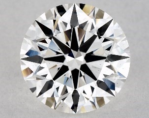 Lab-Created 2.12 Carat G-VS2 Excellent Cut Round Diamond