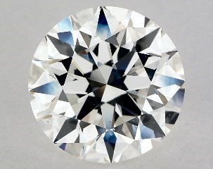 3.01 Carat I-SI1 Excellent Cut Round Diamond