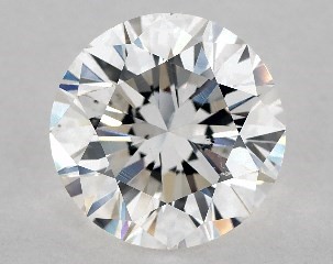 3.02 Carat H-SI1 Very Good Cut Round Diamond