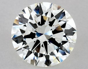 4.01 Carat I-SI1 Excellent Cut Round Diamond