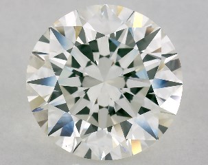 4.01 Carat I-SI1 Excellent Cut Round Diamond