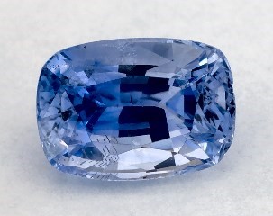 This 0.80 Cushion Blue Sapphire is sold exclusively by Blue Nile 