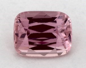 This 1.08 Cushion Pink Sapphire is sold exclusively by Blue Nile 