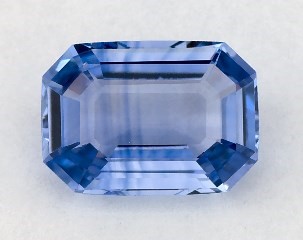 This 0.85 Emerald Blue Sapphire is sold exclusively by Blue Nile 