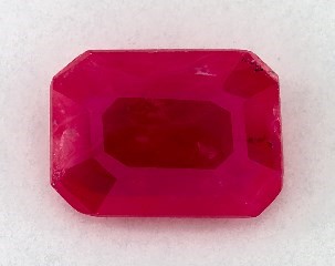 This 0.88 Emerald Ruby is sold exclusively by Blue Nile 