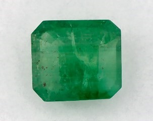 This 0.92 Emerald Green Emerald is sold exclusively by Blue Nile 