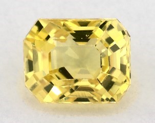 This 1.02 Emerald Yellow Sapphire is sold exclusively by Blue Nile 