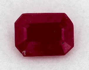 This 1.04 Emerald Ruby is sold exclusively by Blue Nile 