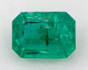 This 1.04 Emerald Green Emerald is sold exclusively by Blue Nile 