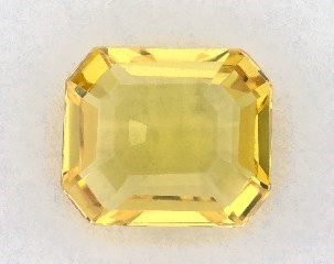 This 1.04 Emerald Yellow Sapphire is sold exclusively by Blue Nile 