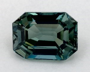 This 1.21 Emerald Blue Sapphire is sold exclusively by Blue Nile 