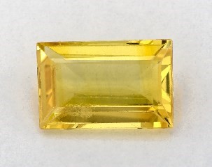 This 1.37 Emerald Yellow Sapphire is sold exclusively by Blue Nile 