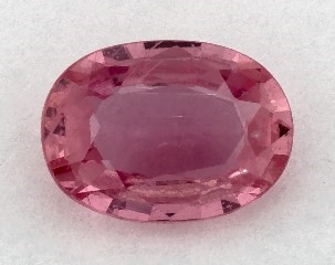 This 0.73 Oval Pink Sapphire is sold exclusively by Blue Nile 