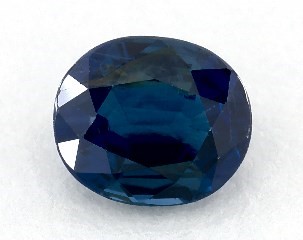 This 0.78 Oval Blue Sapphire is sold exclusively by Blue Nile 