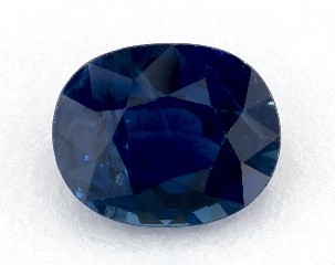 This 0.81 Oval Blue Sapphire is sold exclusively by Blue Nile 