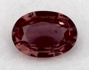 This 0.82 Oval Pink Sapphire is sold exclusively by Blue Nile 