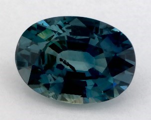 This 1.10 Oval Blue Sapphire is sold exclusively by Blue Nile 