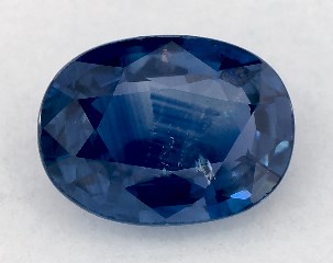 This 1.17 Oval Blue Sapphire is sold exclusively by Blue Nile 