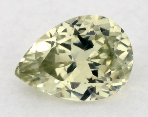 This 0.72 Pear Yellow Sapphire is sold exclusively by Blue Nile 