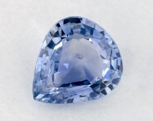 This 1.16 Pear Blue Sapphire is sold exclusively by Blue Nile 