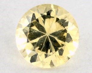 This 0.89 Round Yellow Sapphire is sold exclusively by Blue Nile 