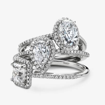 Halo Engagement Rings