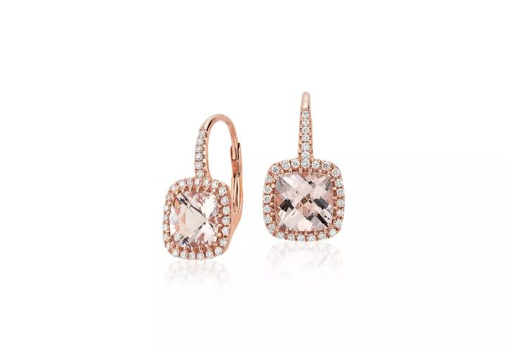 Morganite Earrings