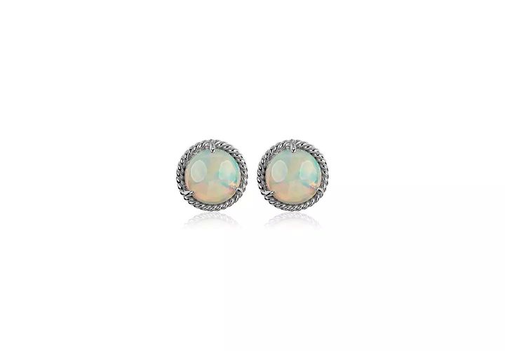 Opal Stud Earrings