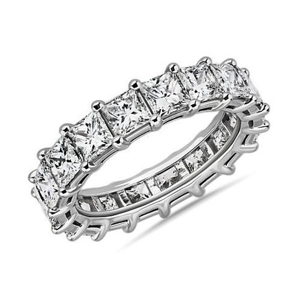 Princess Cut Diamond Eternity Ring