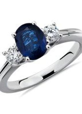 Sapphire and Diamond Ring