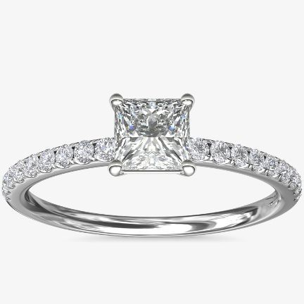 Square Engagement Ring