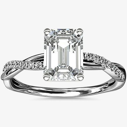 White Gold Engagement Rings